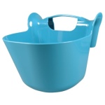 Hranitoare portabila turcoaz plastic , cai , 13.5L (122203006) - imagine 1