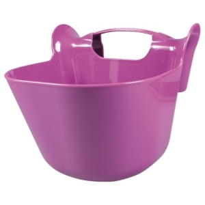Hranitoare violet plastic , cai , 13.5L