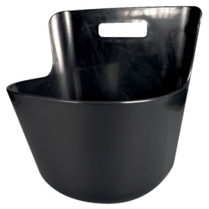 Hranitoare plastic , cu maner , neagra , 13L (122205002)
