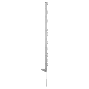 Stalp gard electric lung , alb , 5 buc (14491-5)
