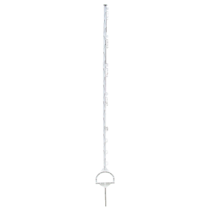Stalp gard electric , plastic , alb (15108)