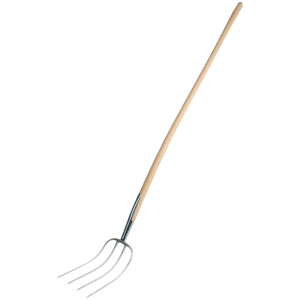 Furcă de gunoi, cu 4 coarne, 31 cm -argintie (129480600)
