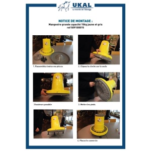 Furajator "COMPACTA" 22L /  15 kg (509100015)