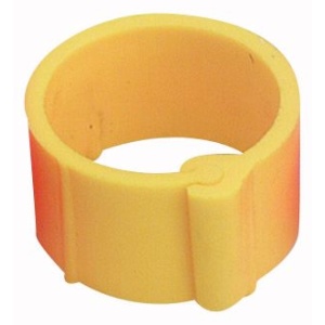 Set inel identificare galben , 25 buc , 12mm  (540012210)