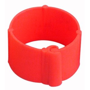 Set inel identificare portocaliu , 25 buc , 16mm (540016219)