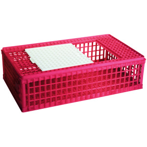 Cusca din plastic pentru transport pui 28 cm (590020)