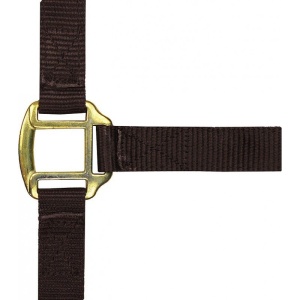Capastru cai nailon , captusit cu piele , maro (130E510190004)