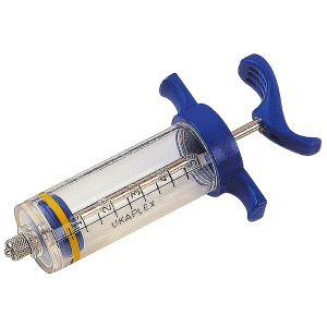 Seringa "UKAPLEX"din PLEXIGLAS - 50ml  (110004050)