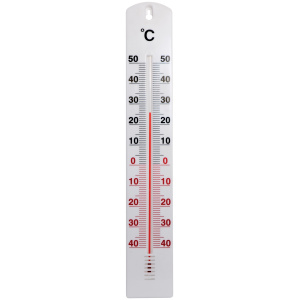 Termometru de plastic pentru perete 40 cm (129022)