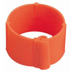 Set inel identificare portocaliu , 12 mm . 100 buc (540012119)