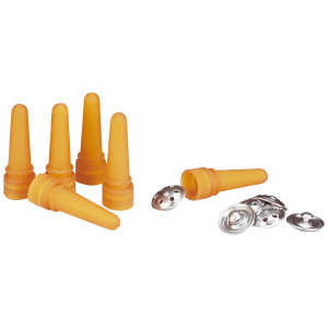 Set 6 tetine cu supape pentru galeata alaptare, miei si iezi (120008007)