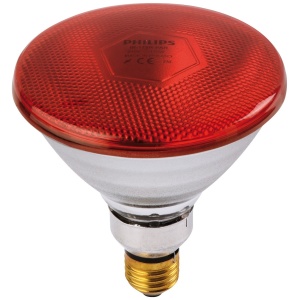 Bec infrarosu "PHILIPS IR" 175 W , rosu (116401175R)